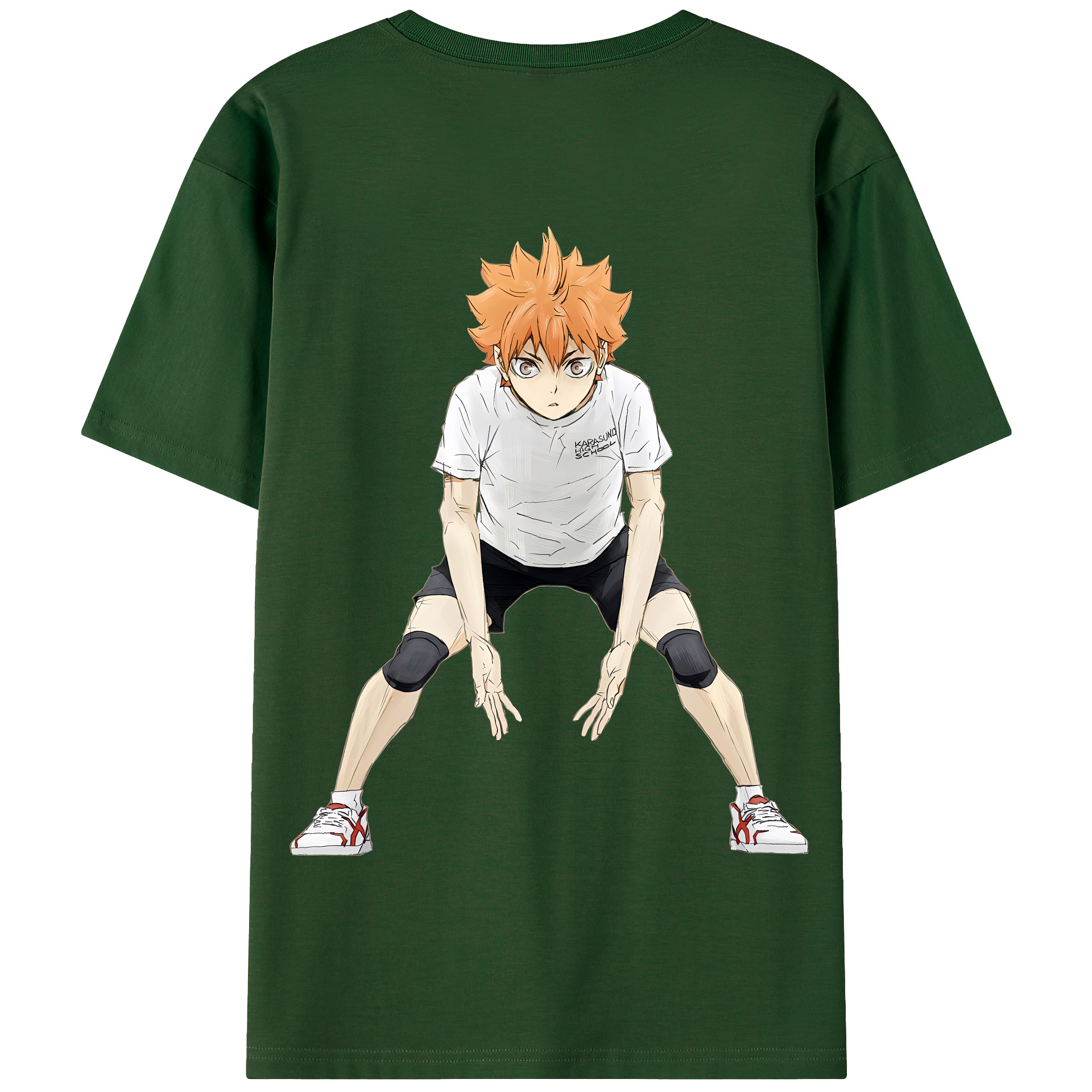 （画像用） ハイキュー!! Haikyu!! 綿100％半袖Tシャツ（背面プリント）
